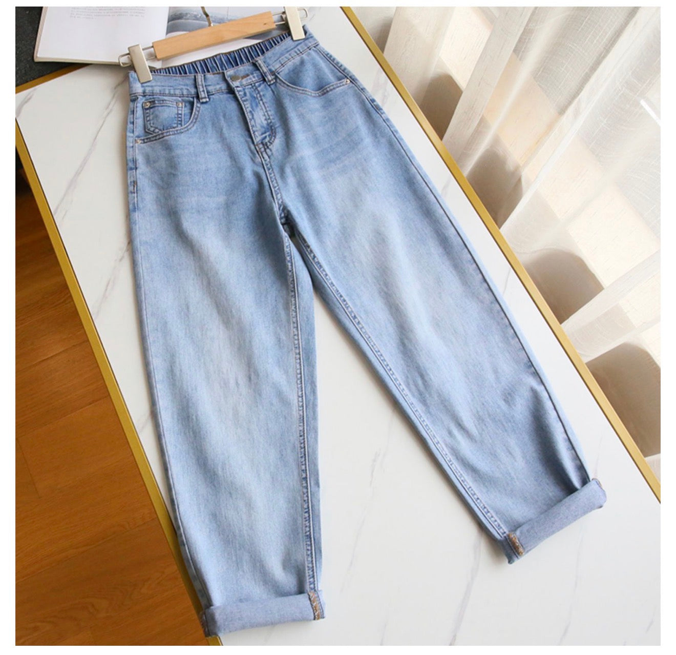 Comfort Jeans Women's Denim Pants (Single Item)