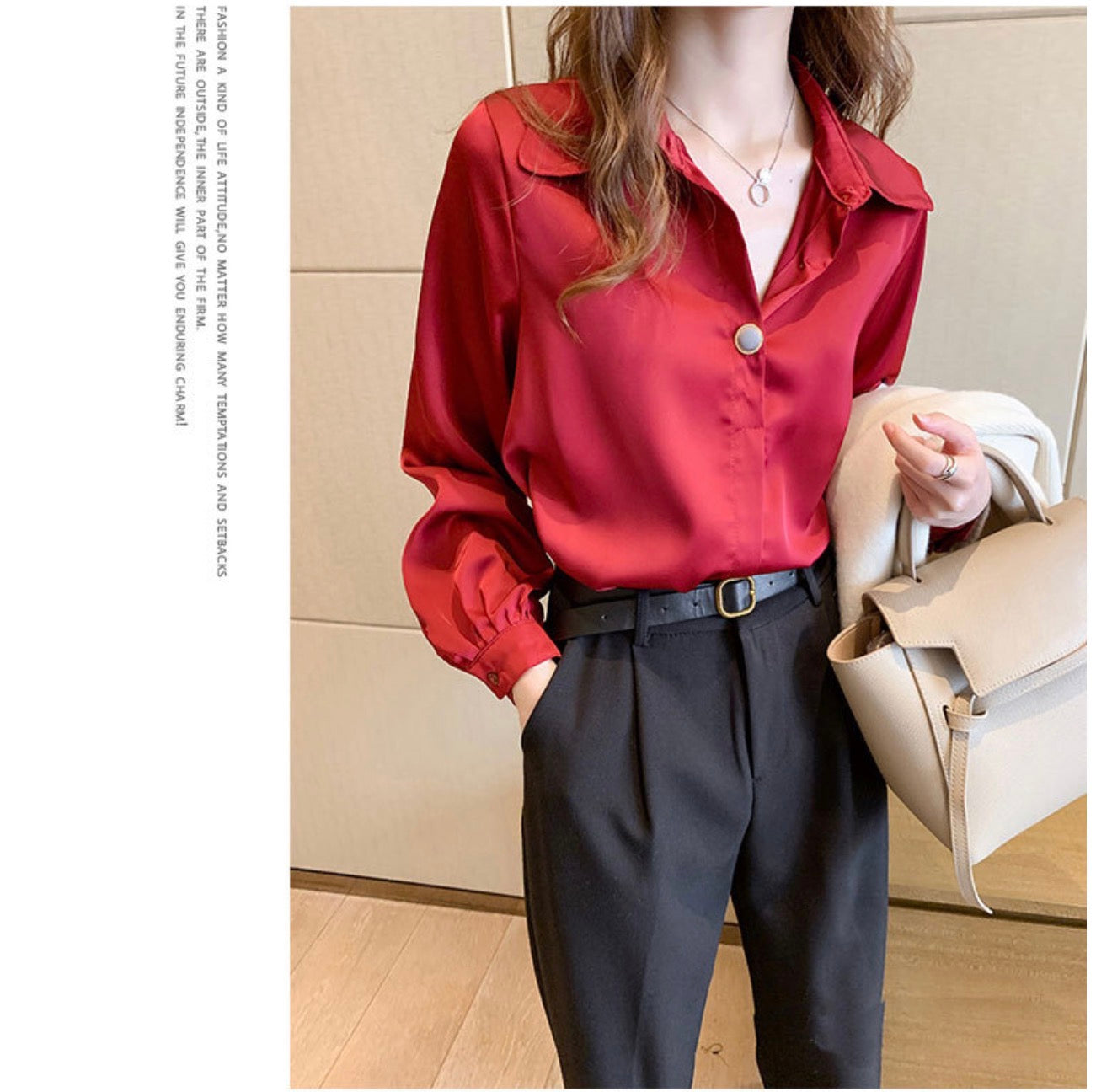 Women's Fashion Long Sleeve Chiffon Blouse Collection