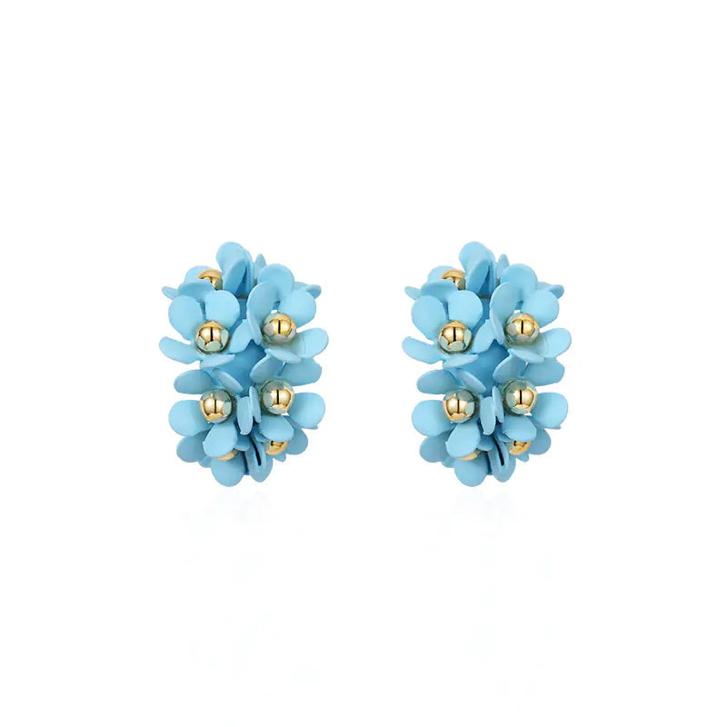 Petal Earrings for Women - Floral Studs