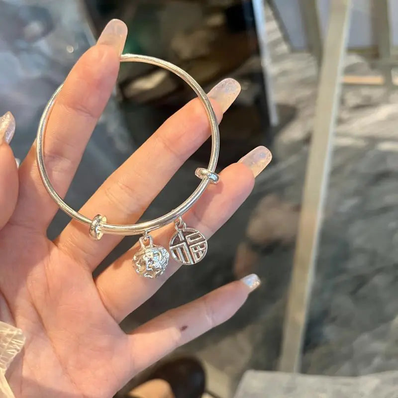 Casual Geometric Bell Bracelet for Women