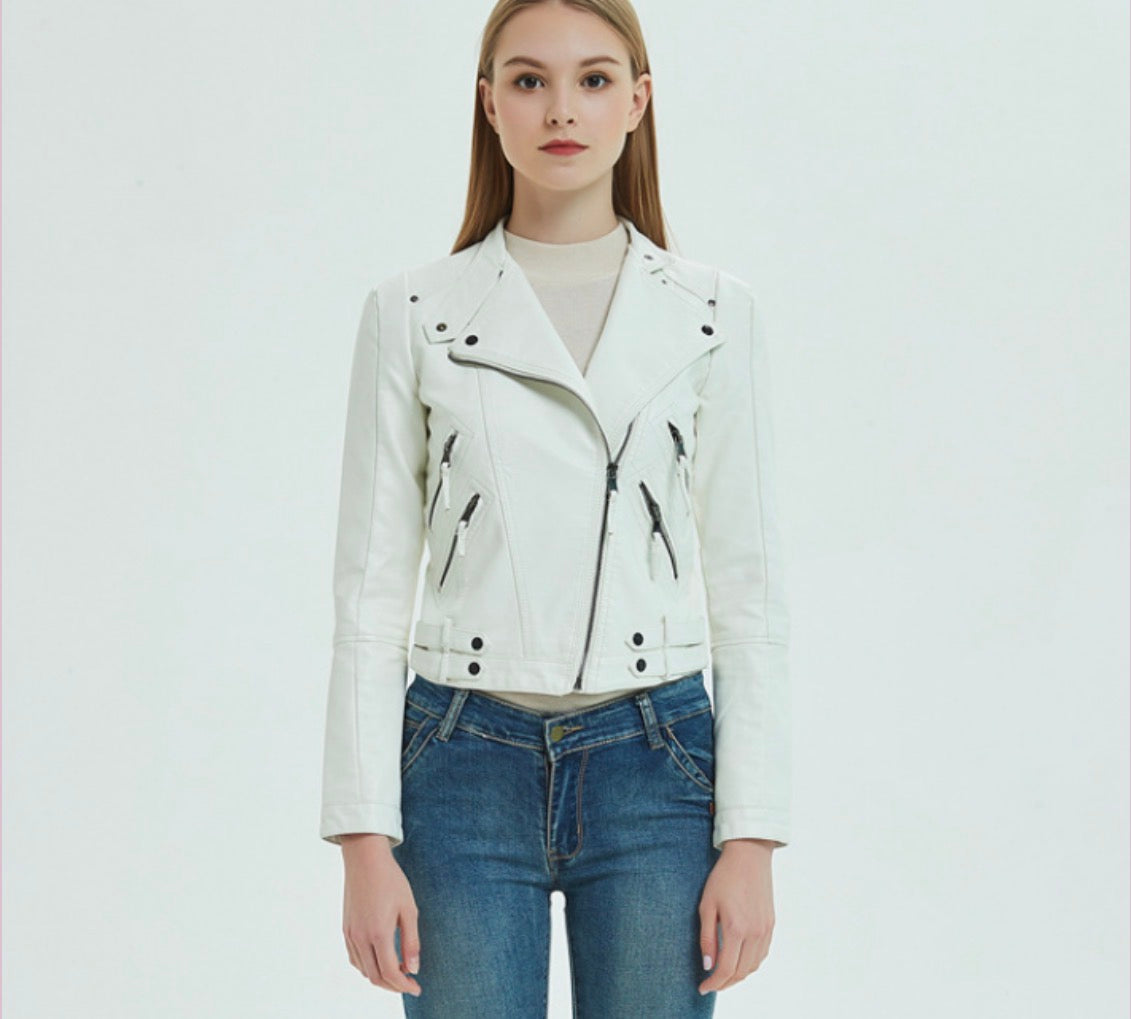 Fleece Women's Summer Jacket with Zipper (One Piece)