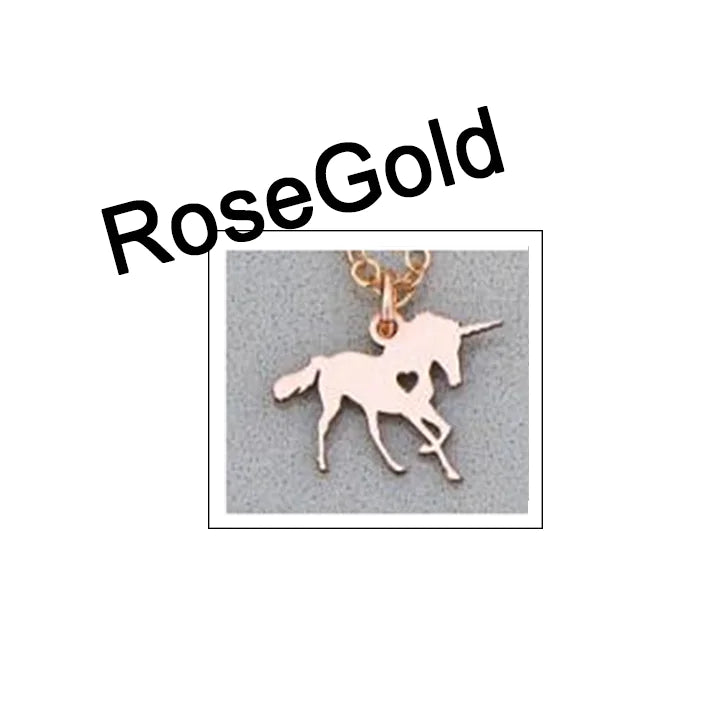 Unicorn and Pony Necklace Jewelry Accessories