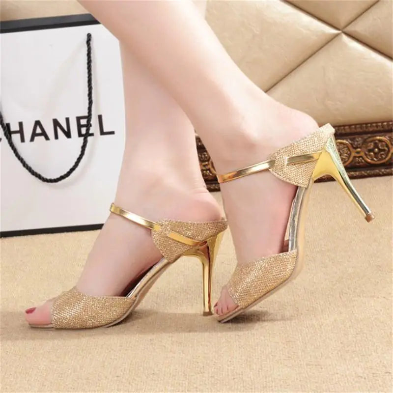 Summer Fashion Peep-Toe High Heels