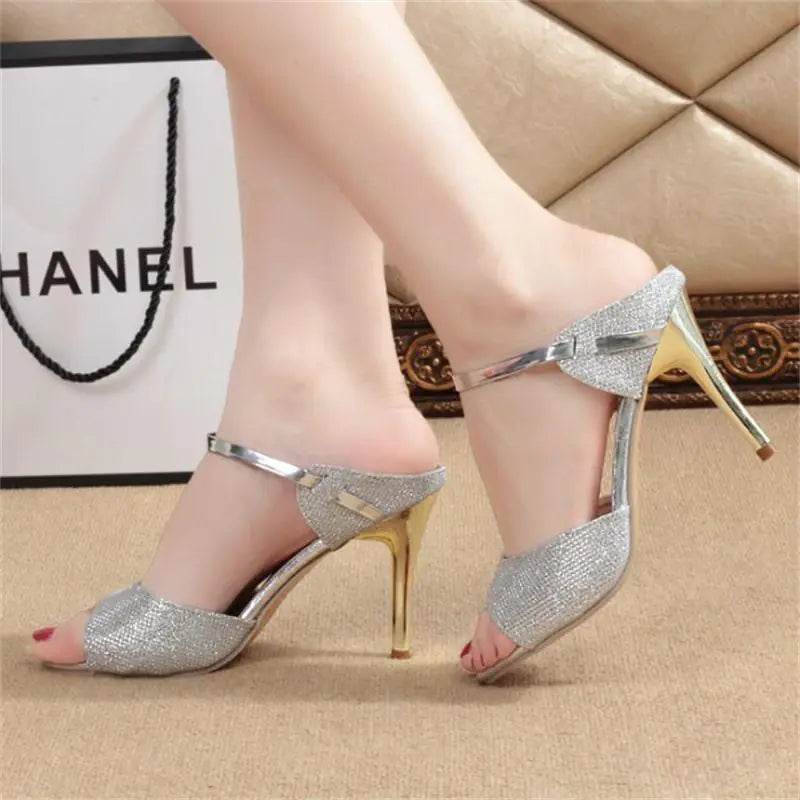 Summer Fashion Peep-Toe High Heels