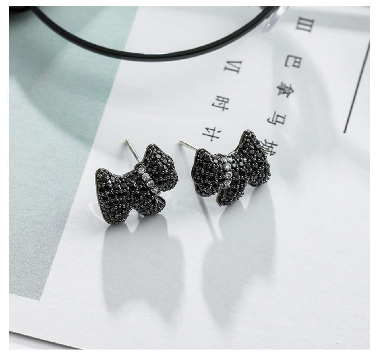 S925 Sterling Silver Animal Stud Earrings for Women