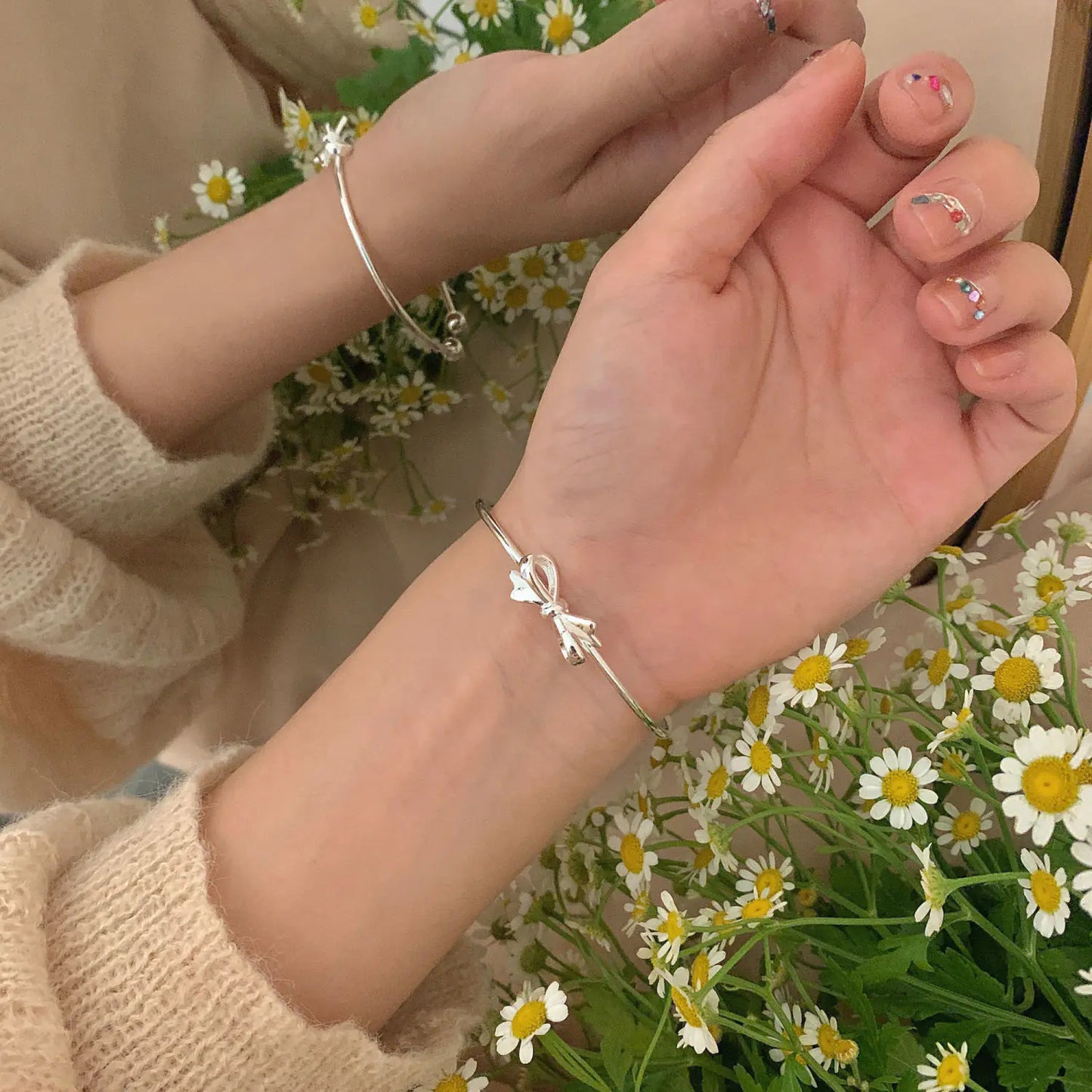 Casual Geometric Bell Bracelet for Women