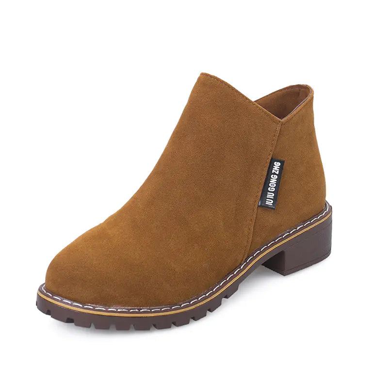 Plush Martin Boots for Women