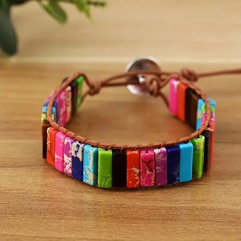 Emperor Stone Bracelet - Handmade Bohemian Jewelry
