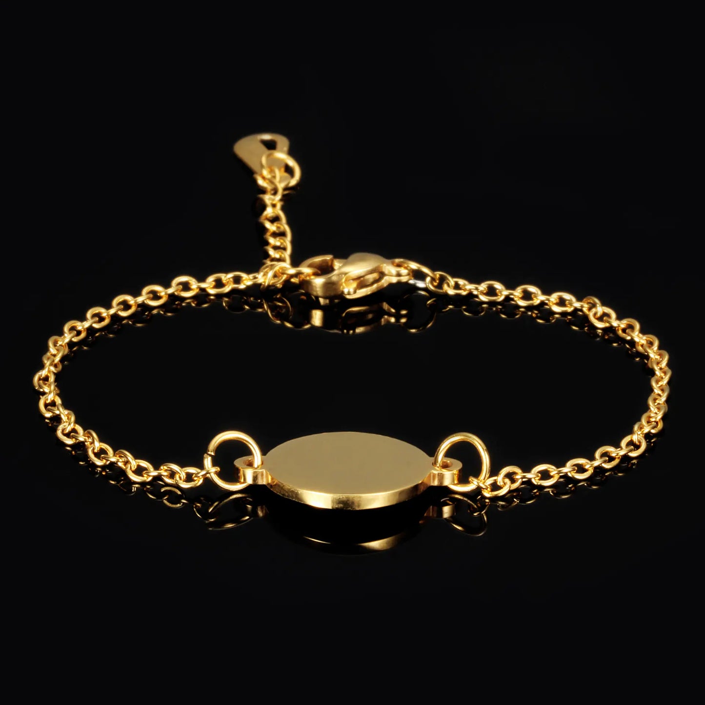 Simple All-Match Titanium Steel Bracelet