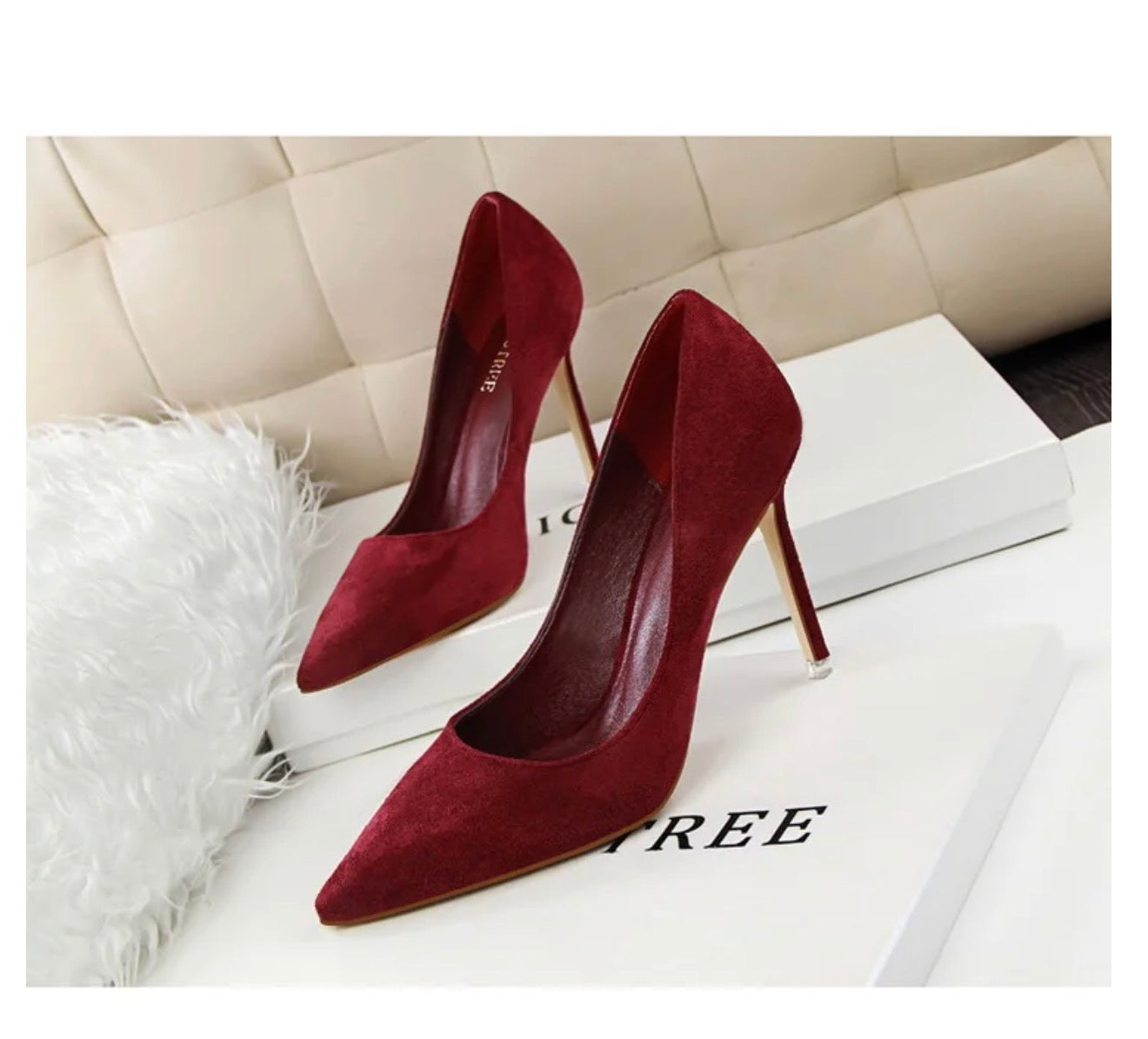 Fashionable Minimalist Pointed Toe High Heels for Women