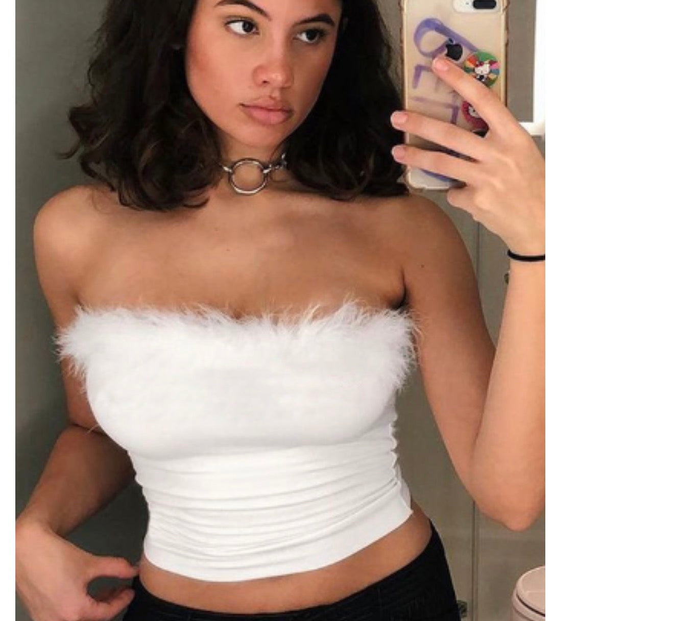 Summer Women's Top, Sexy Backless Knit Tank Top