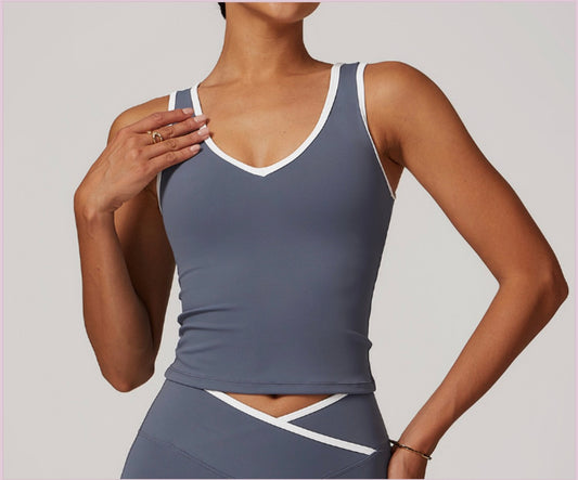 Women’s Yoga Set 2-Piece Fitness Outfit (One Set)