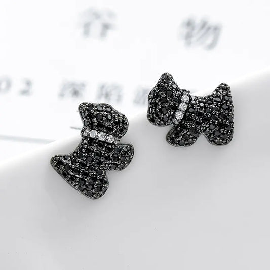 S925 Sterling Silver Animal Stud Earrings for Women