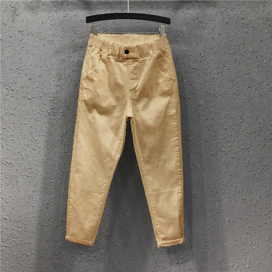 Casual High Waist Loose Harem Pants for Women