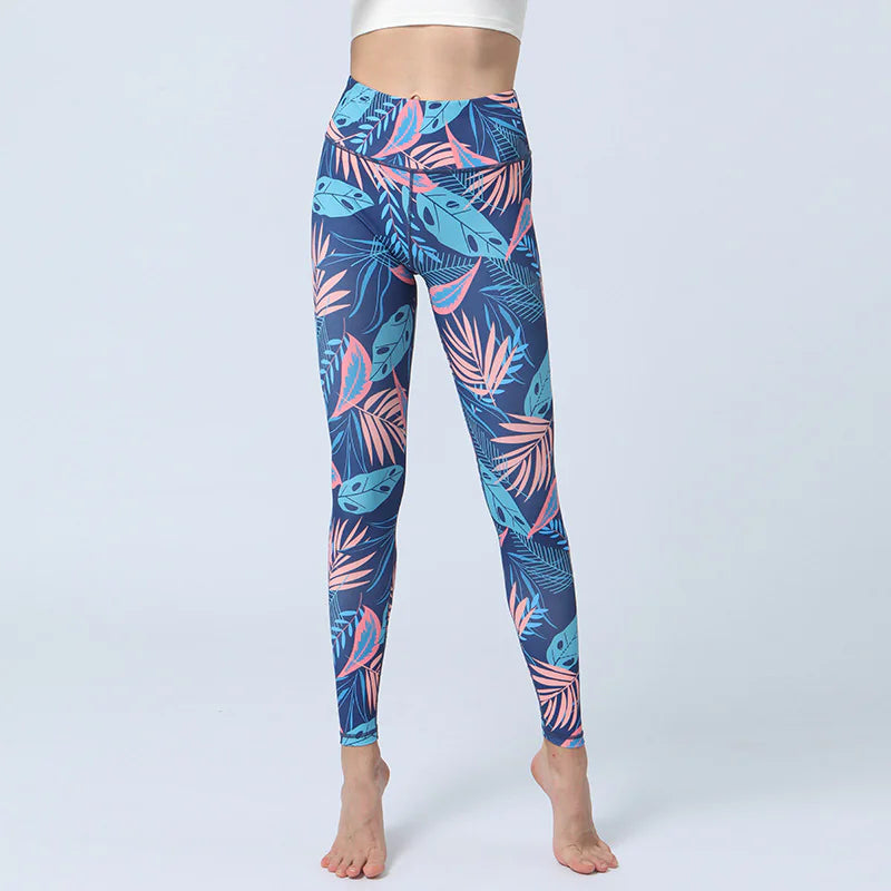 European American Yoga Pants for Women - Printed Tights