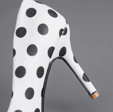 Bow Detail Open-Toe High Heels (Various Styles)