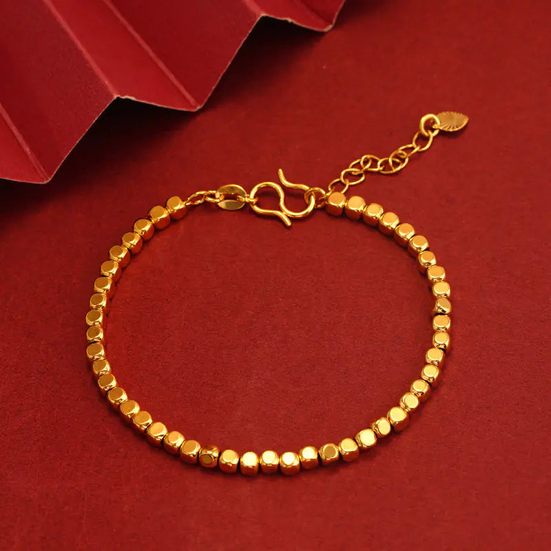 Laser Beads Bracelet for Women - Handcrafted Jewelry