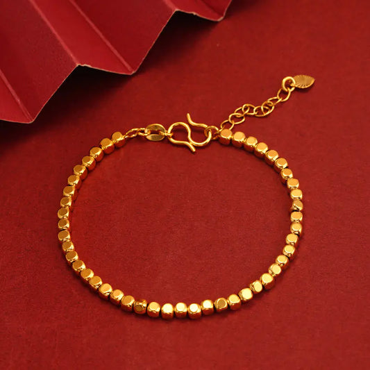 Laser Beads Bracelet for Women - Handcrafted Jewelry