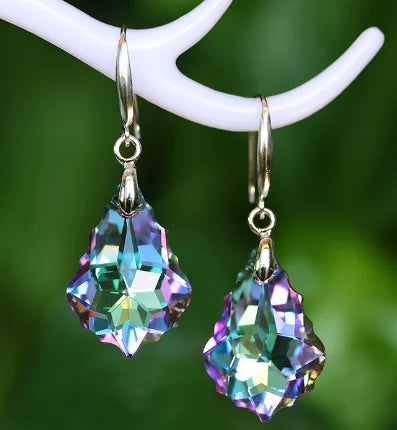 Irregular Teardrop Dangle Earrings for Women