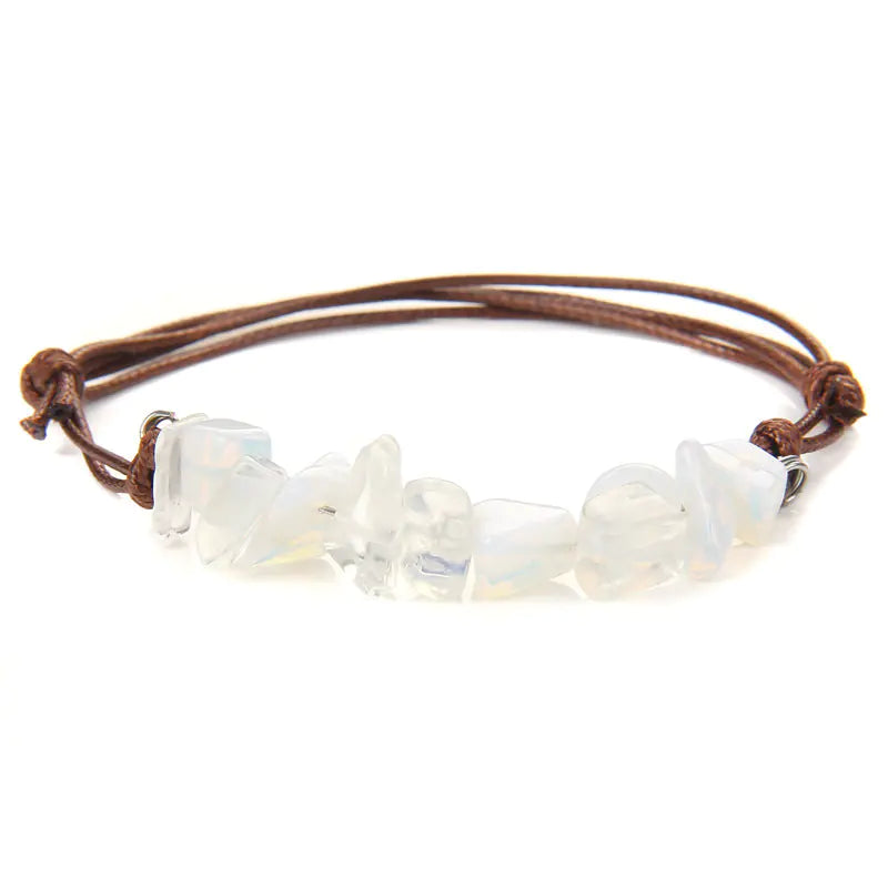Woven Leather Rope Bracelet for Women