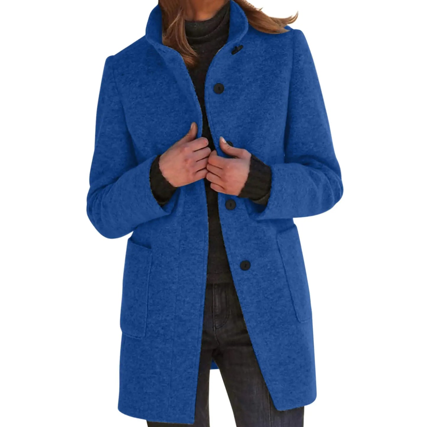 Long overcoat for women. Long winter jackets