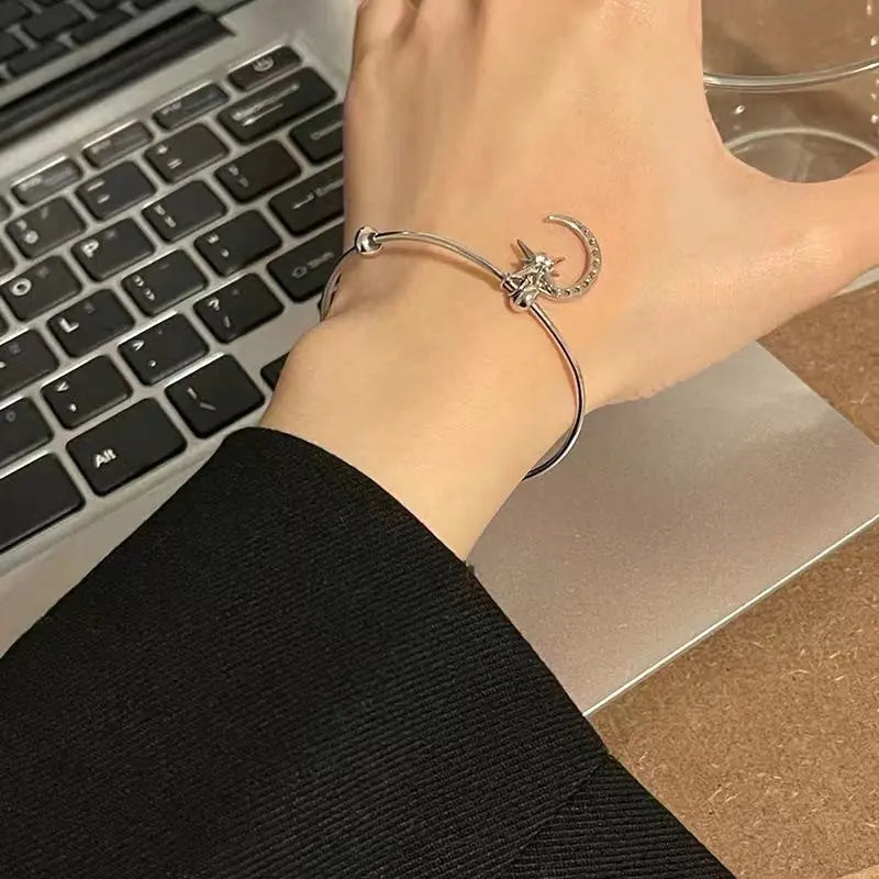 Casual Geometric Bell Bracelet for Women