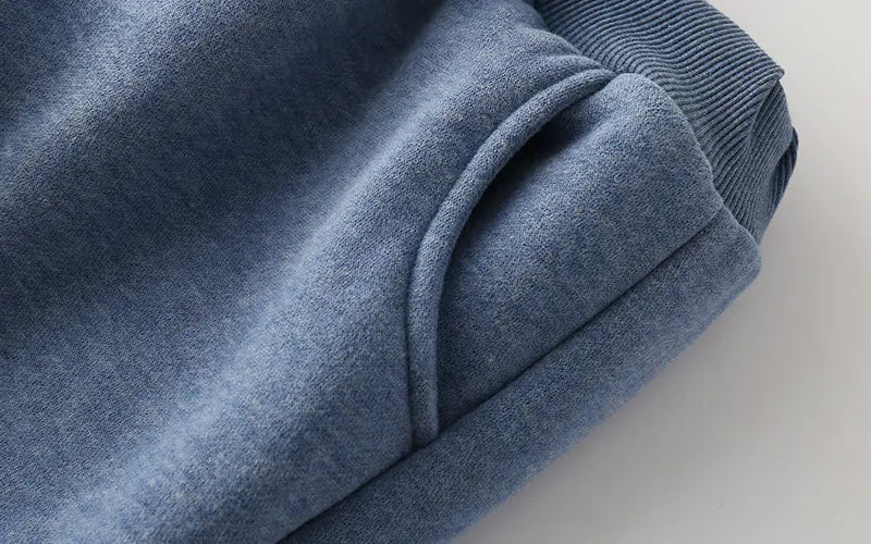 Winter Thickened Lamb Fleece Jogger Pants for Women