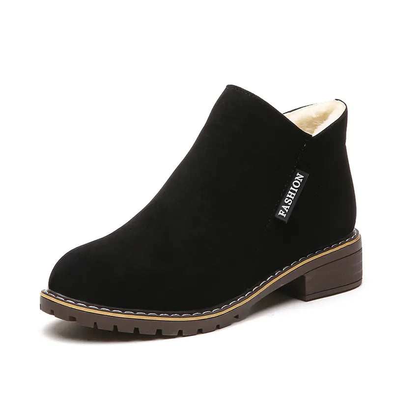 Plush Martin Boots for Women