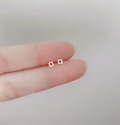 Mini Geometric Earrings for Women - Casual & Party Wear