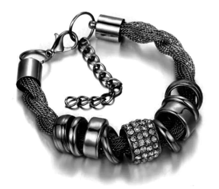 Twisted Chain Bracelet for Women - Alloy Jewelry