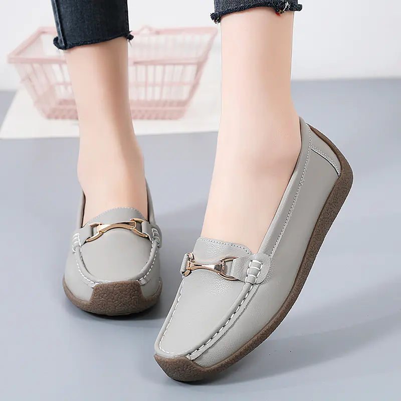 Spring Loafers for Women - Comfortable Flat Shoes
