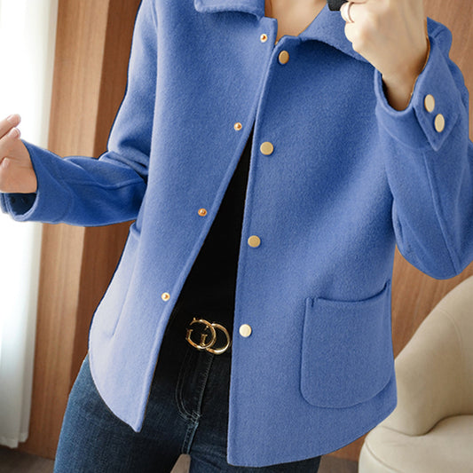 Double-sided Woolen Fallwinter Slim Wool Overcoat