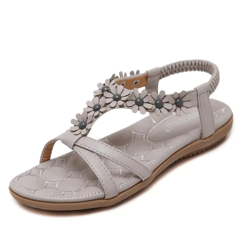 Bohemian Summer Sandals for Women - Comfortable Flats