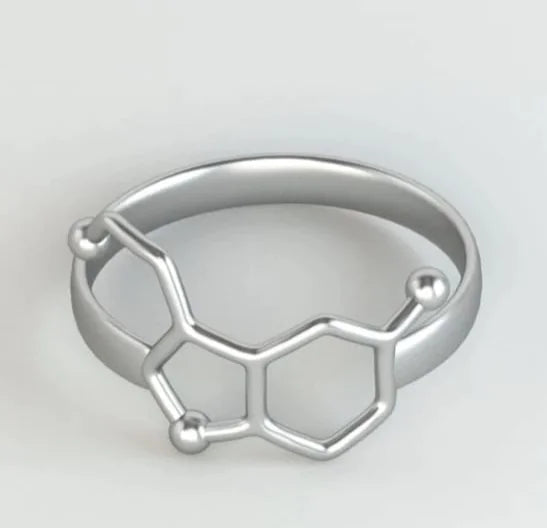 Geometric Molecule Ring - Trendy Minimalist Jewelry