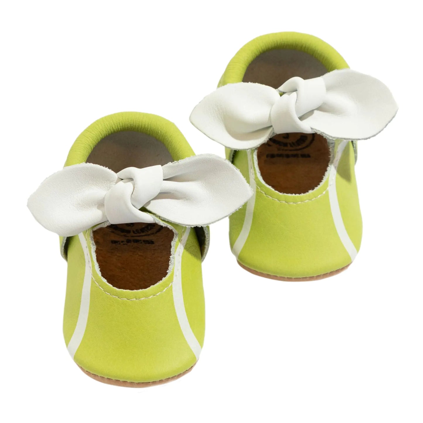 Leather Knotted Bow Baby Girls Shoes. Tennis Baby Outfit Walking Shoes 1.5-2 Years (18-24 Months Infant)