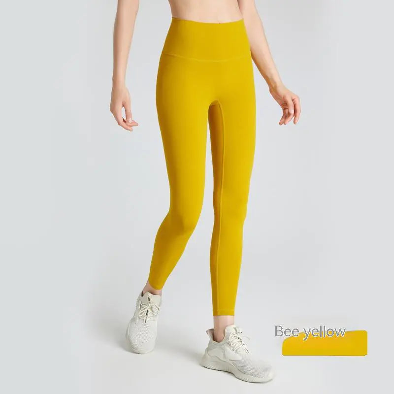 High Waist Tight Yoga Pants for Women - Nude Feel