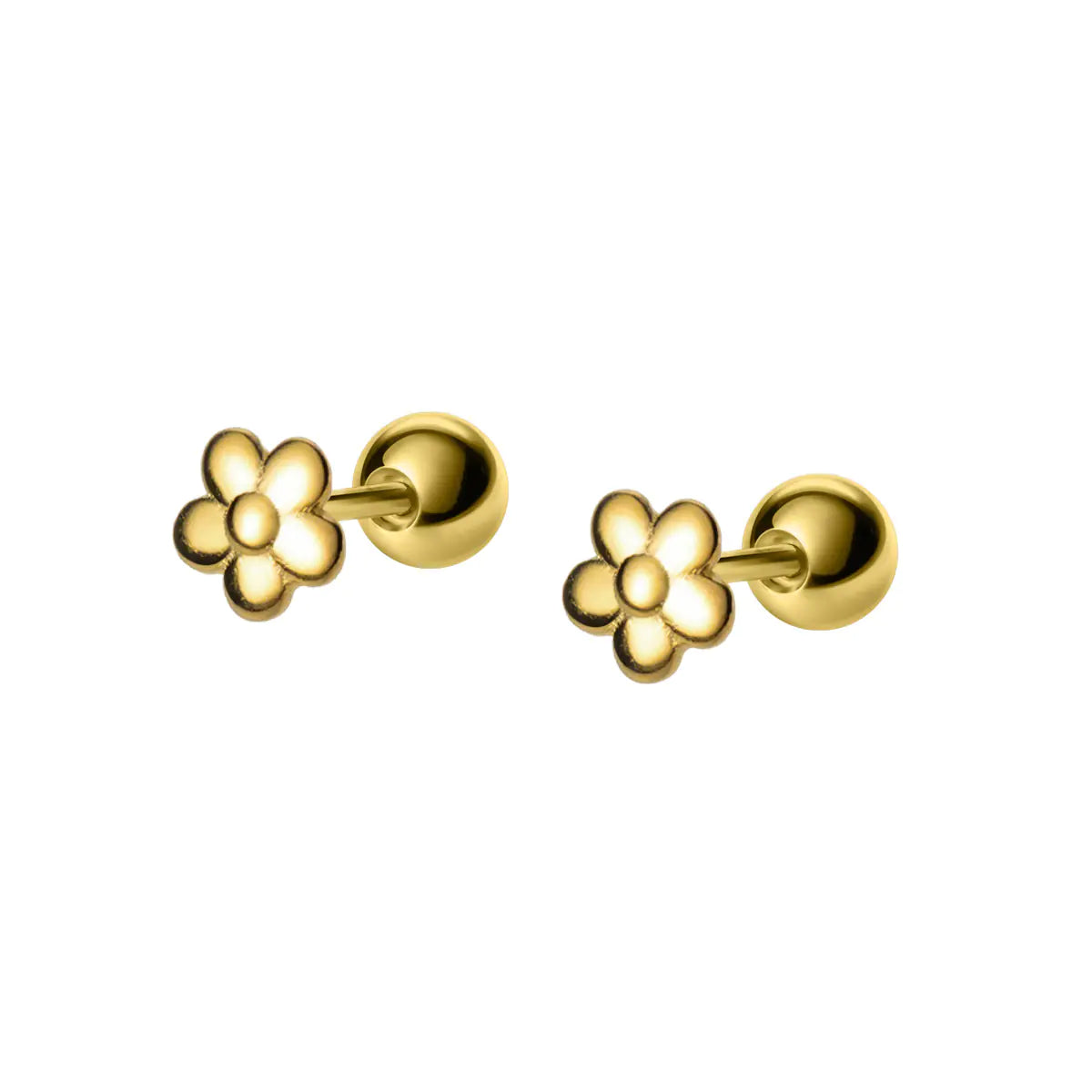 S925 Silver Flower Threaded Earrings for Women