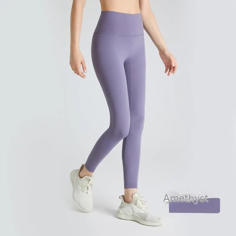 High Waist Tight Yoga Pants for Women - Nude Feel