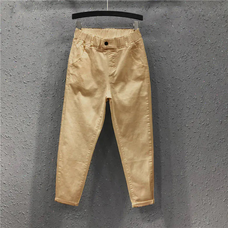 Casual High Waist Loose Harem Pants for Women