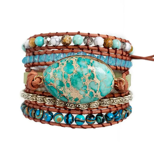 Hand-Woven Multi-Layer Winding Bracelet
