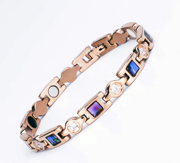 Titanium Steel Rhinestone Bracelet for Women