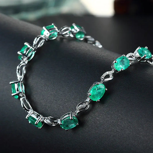 Emerald Bracelet Ornament for Creative Styling