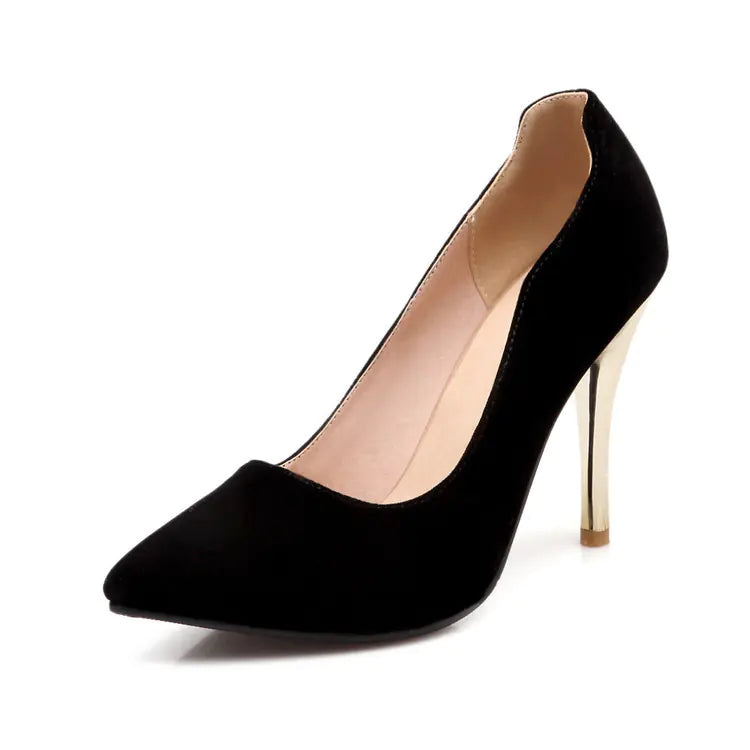 Premium Suede High Heels for Women