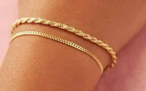 European Style Minimalist Layered Bracelet Jewelry
