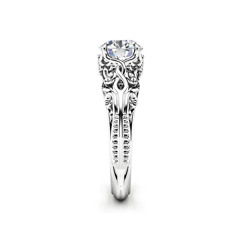 Fashion Zircon Jewelry Women's Wedding Ring