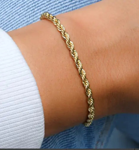 European Style Minimalist Layered Bracelet Jewelry