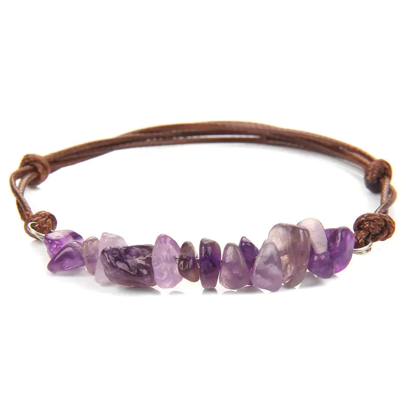 Woven Leather Rope Bracelet for Women