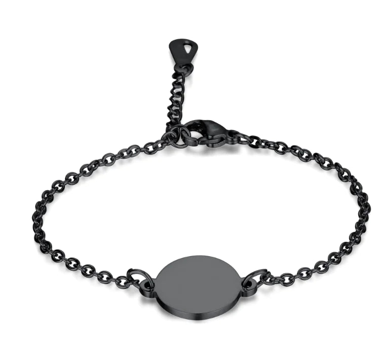 Simple All-Match Titanium Steel Bracelet