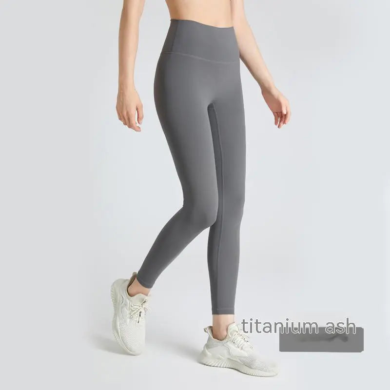 High Waist Tight Yoga Pants for Women - Nude Feel