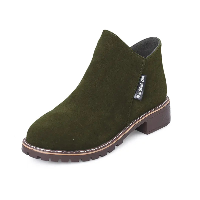 Plush Martin Boots for Women